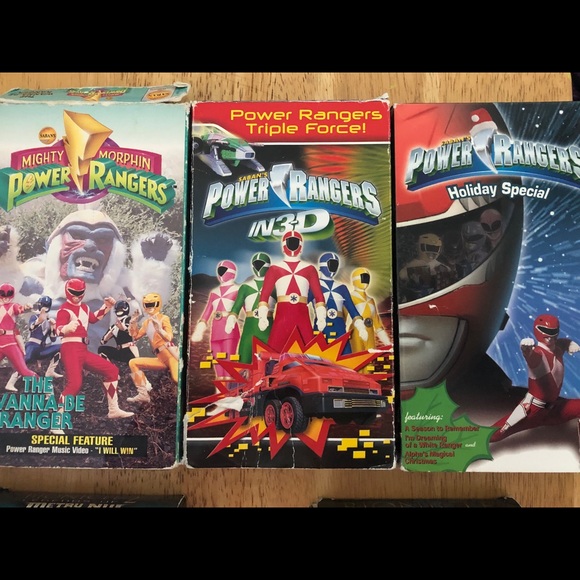 Three Power Rangers VHS. - Picture 1 of 2